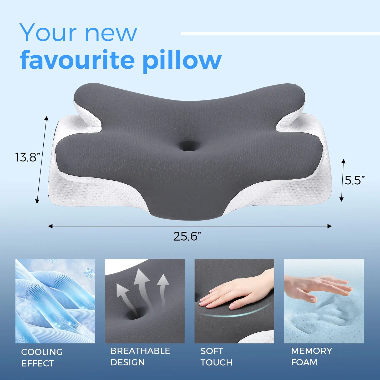 Contour Neck Support Pillow