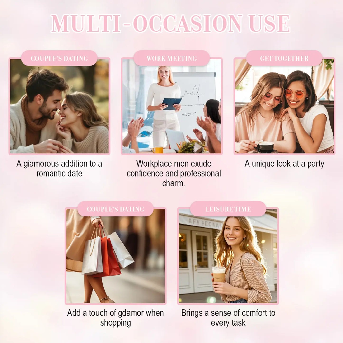 Soft Rose Bold Attraction