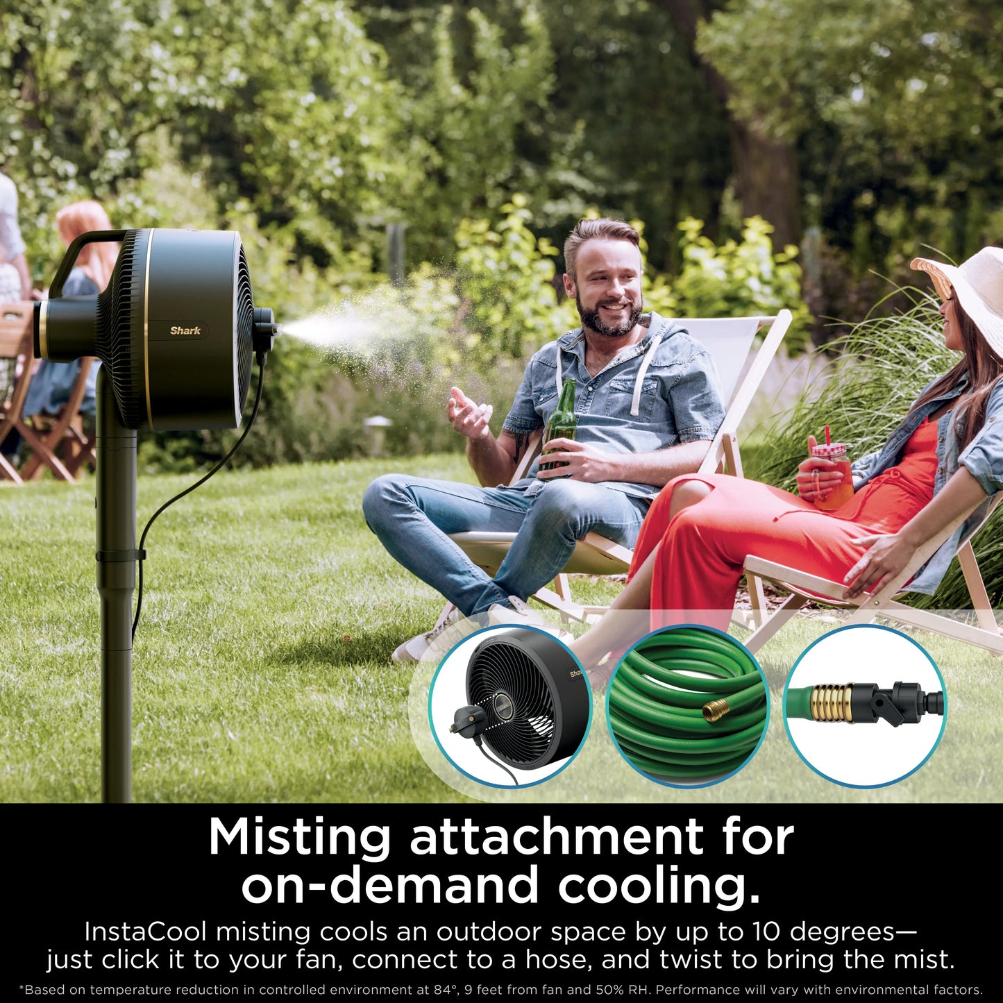 Next-Gen Cordless Mist Cooling Fan